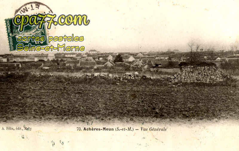 Achères La Forêt (Seine-et-Marne) - Vue générale