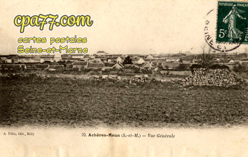 Achères La Forêt (Seine-et-Marne) - Vue générale