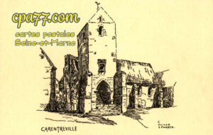 Amponville (Seine-et-Marne) - L&rsquo;Eglise – Carentreville