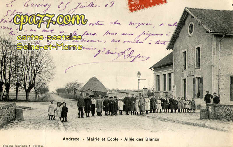 Andrezel (Seine-et-Marne) - Mairie et Ecole