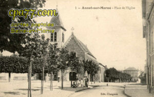 Annet Sur Marne (Seine-et-Marne) - Place de l&rsquo;Eglise