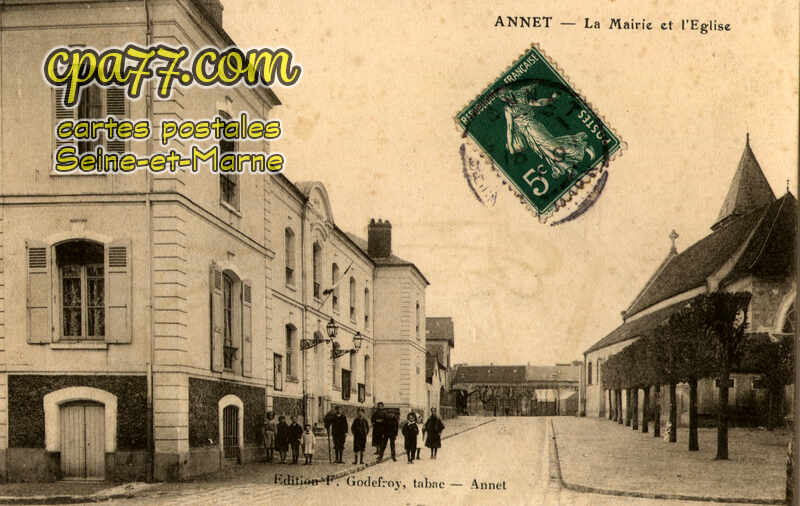 Annet Sur Marne (Seine-et-Marne) - La Mairie et l &lsquo;Eglise