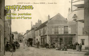 Annet Sur Marne (Seine-et-Marne) - Maison Simon – Grande Rue