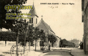 Annet Sur Marne (Seine-et-Marne) - Place de l &lsquo;Eglise