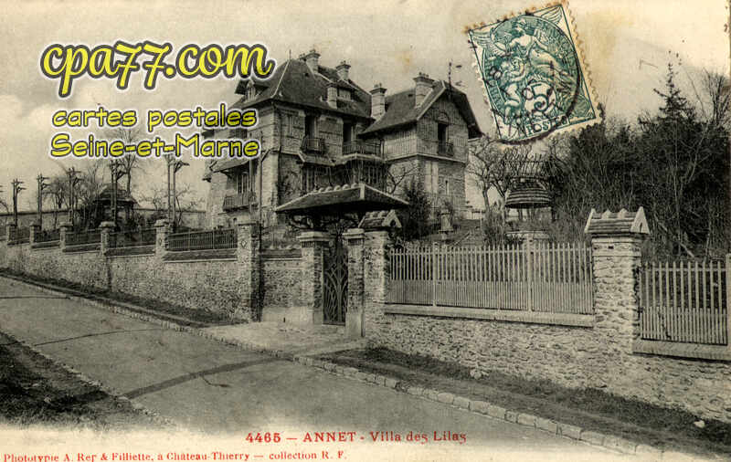 Annet Sur Marne (Seine-et-Marne) - Villa des Lilas