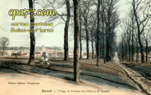 Annet Sur Marne (Seine-et-Marne) - Village et Avenue du Château de Louche