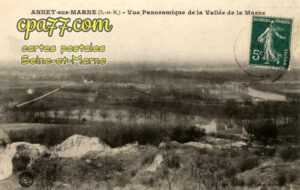 Annet Sur Marne (Seine-et-Marne) - Vue Panoramique de la Vallée de la Marne
