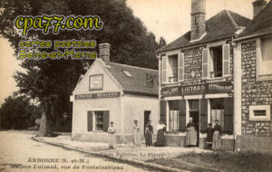 Arbonne La Forêt (Seine-et-Marne) - Maison Luizard, rue de Fontainebleau