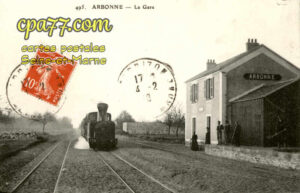 Arbonne La Forêt (Seine-et-Marne) - La Gare