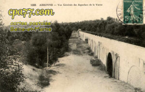 Arbonne La Forêt (Seine-et-Marne) - Vue générale des Aqueducs de la Vanne