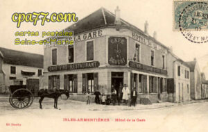 Armentières En Brie (Seine-et-Marne) - Travaux du 5°Génie, Armentières, Juillet et Août 1912 – L&rsquo; Estacade sur la Marne – Préparation des Chevalets