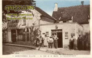Armentières En Brie (Seine-et-Marne) - Le Café de la Marine