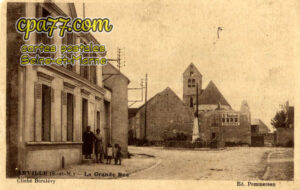 Arville (Seine-et-Marne) - La Grande Rue (en l&rsquo;état)
