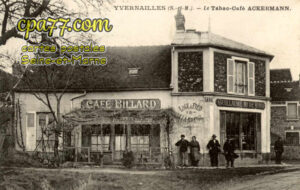 Aubepierre Ozouer Le Repos (Seine-et-Marne) - Yvernailles – Le Tabac-Café Ackermann