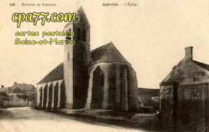 Aufferville (Seine-et-Marne) - L&rsquo;Eglise