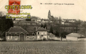 Aulnoy (Seine-et-Marne) - La Ferme et vue générale