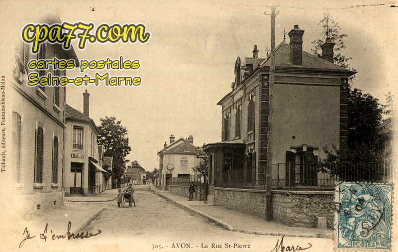 Avon (Seine-et-Marne) - La Rue St-Pierre