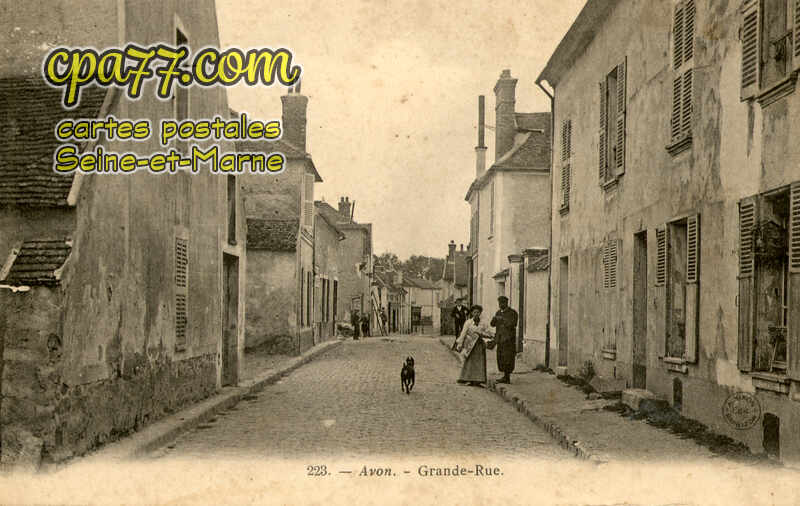 Avon (Seine-et-Marne) - Grande-Rue