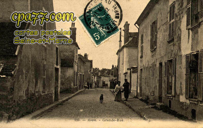 Avon (Seine-et-Marne) - Grande Rue
