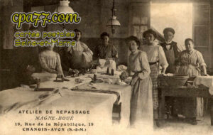 Avon (Seine-et-Marne) - Atelier de Repassage Magne-Boué 19, rue de la République, 19