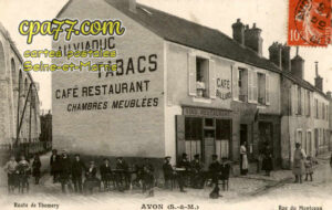 Avon (Seine-et-Marne) - Route de Thomery