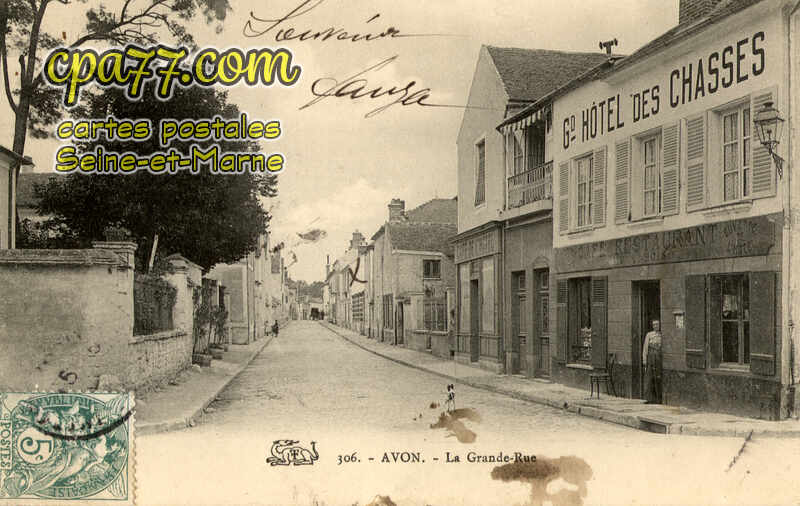 Avon (Seine-et-Marne) - La Grande-Rue