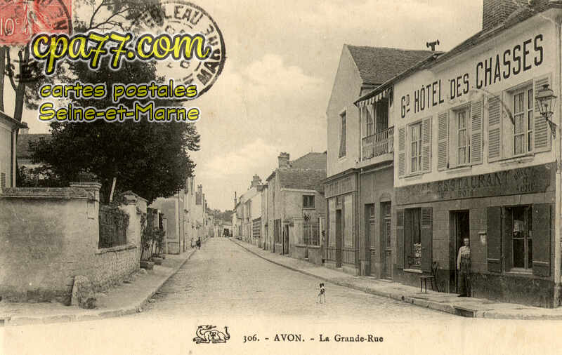 Avon (Seine-et-Marne) - La Grande-Rue