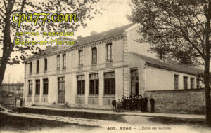 Avon (Seine-et-Marne) - L&rsquo;Ecole des Garçons