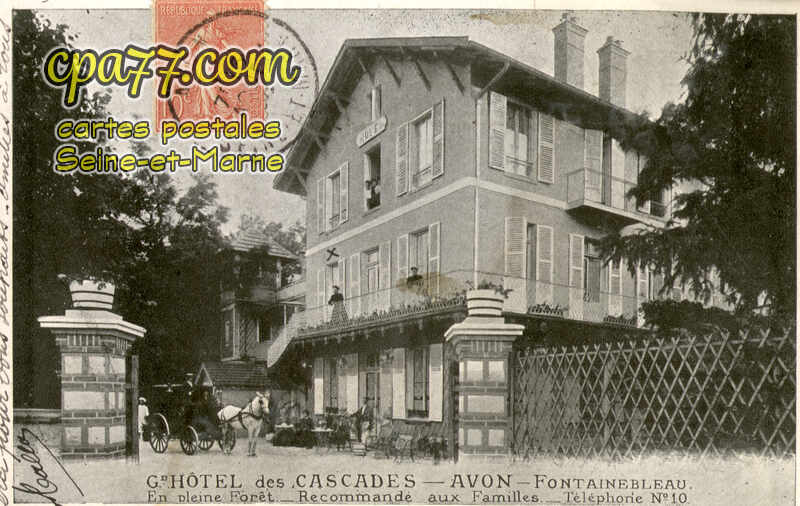Avon (Seine-et-Marne) - Hôtel des Cascades