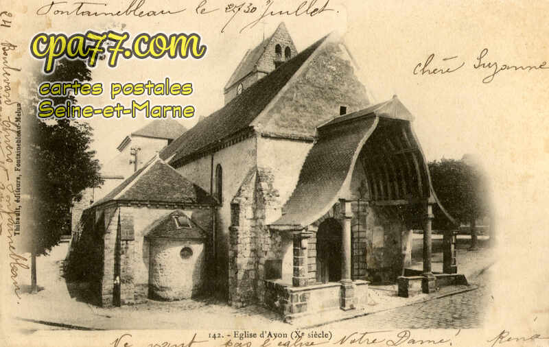 Avon (Seine-et-Marne) - L&rsquo;Eglise (Xe siècle)