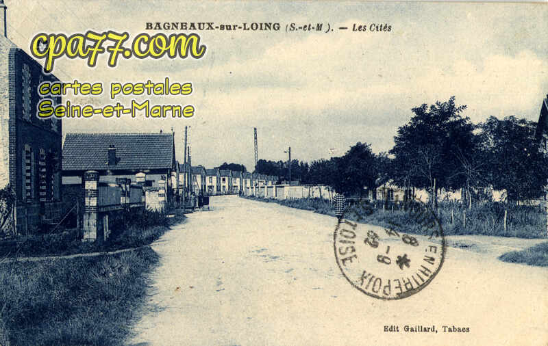 Bagneaux Sur Loing (Seine-et-Marne) - Les Cités