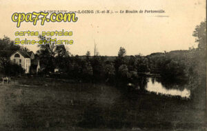 Bagneaux Sur Loing (Seine-et-Marne) - Le Moulin de Portonville