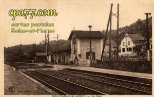 Bagneaux Sur Loing (Seine-et-Marne) - La Gare