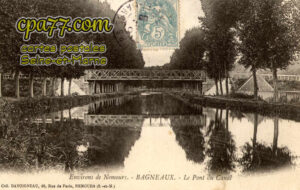 Bagneaux Sur Loing (Seine-et-Marne) - Le Pont duCanal