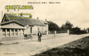 Bailly Carrois (Seine-et-Marne) - Maison d&rsquo;Ecole
