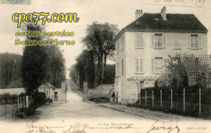 Bailly Carrois (Seine-et-Marne) - Grille Maintenon