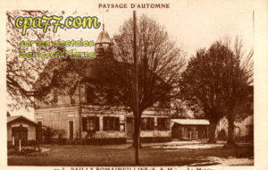 Bailly Romainvilliers (Seine-et-Marne) - La Mairie