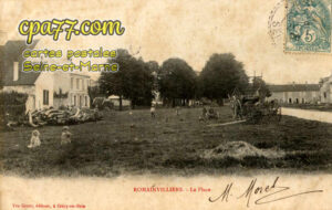 Bailly Romainvilliers (Seine-et-Marne) - La Place (en l&rsquo;état)