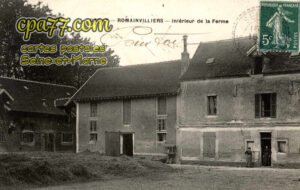 Bailly Romainvilliers (Seine-et-Marne) - Intérieur de la Ferme
