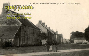 Bailly Romainvilliers (Seine-et-Marne) - Un coin du pays