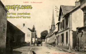 Barbey (Seine-et-Marne) - La Rue principale