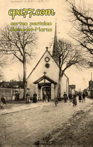 Barbey (Seine-et-Marne) - L&rsquo;Eglise
