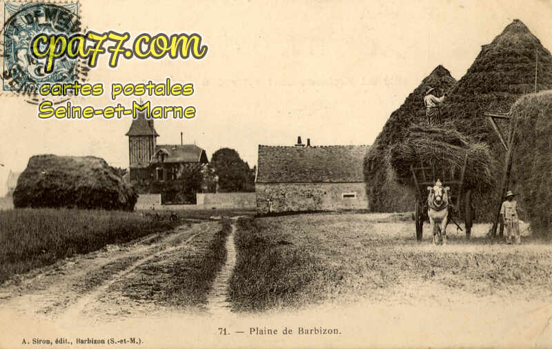 Barbizon (Seine-et-Marne) - Plaine de Barbizon