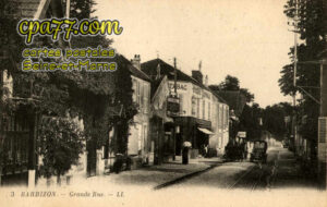 Barbizon (Seine-et-Marne) - Grande Rue