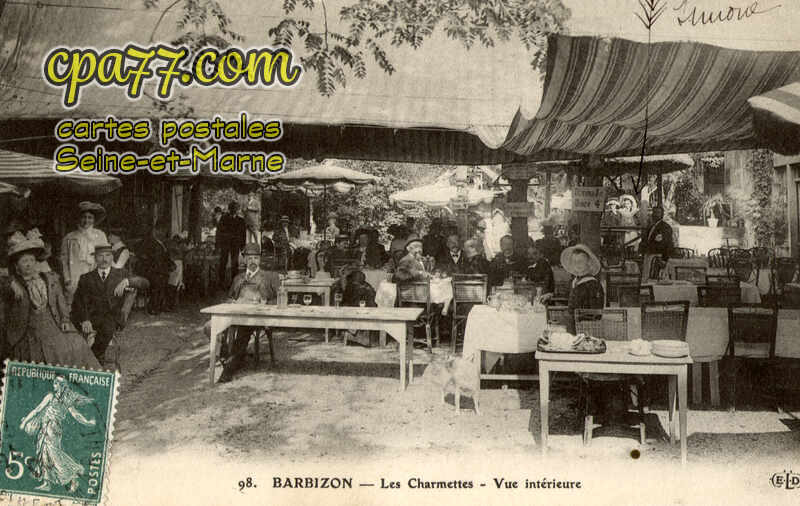 Barbizon (Seine-et-Marne) - Les Charmettes – Vue intérieure