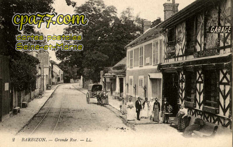Barbizon (Seine-et-Marne) - Grande Rue