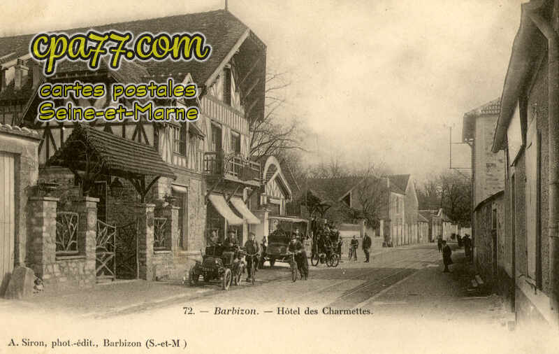 Barbizon (Seine-et-Marne) - Hôtel des Charmettes