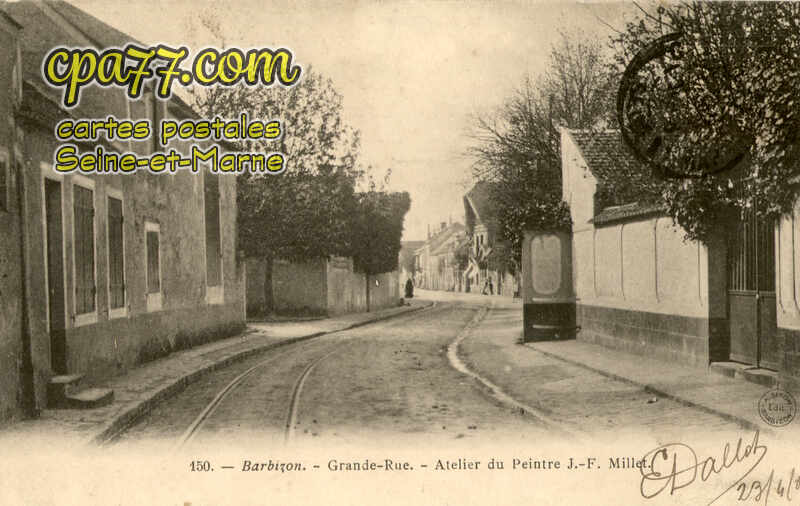 Barbizon (Seine-et-Marne) - Grande-Rue – Atelier du Peintre J.F. Millet