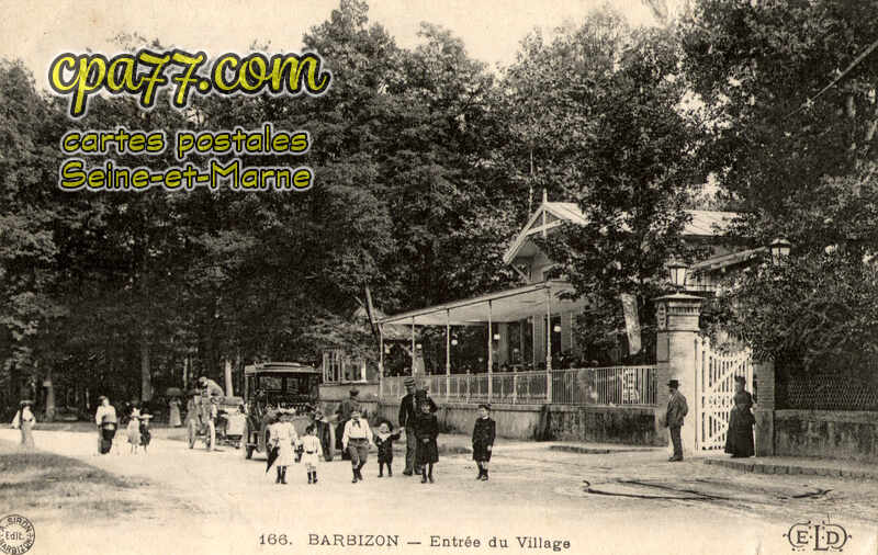 Barbizon (Seine-et-Marne) - Entrée du Village