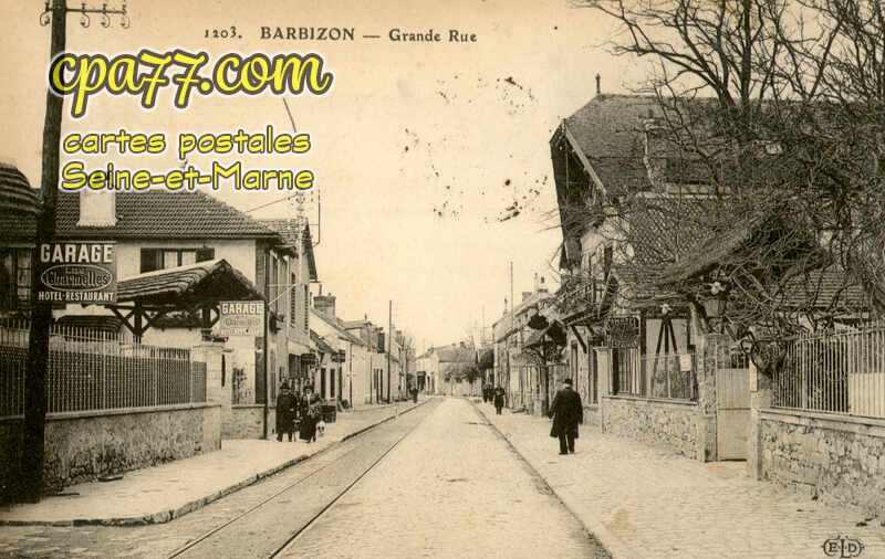 Barbizon (Seine-et-Marne) - Grande-Rue